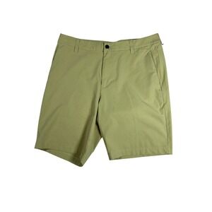 Lululemon Commission Shorts 32 Khaki Green Ripstop Tech Golf Chino M7ARXS